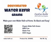 Dehydrated Water Kefir Grains