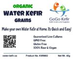 Live Organic Water Kefir Grains